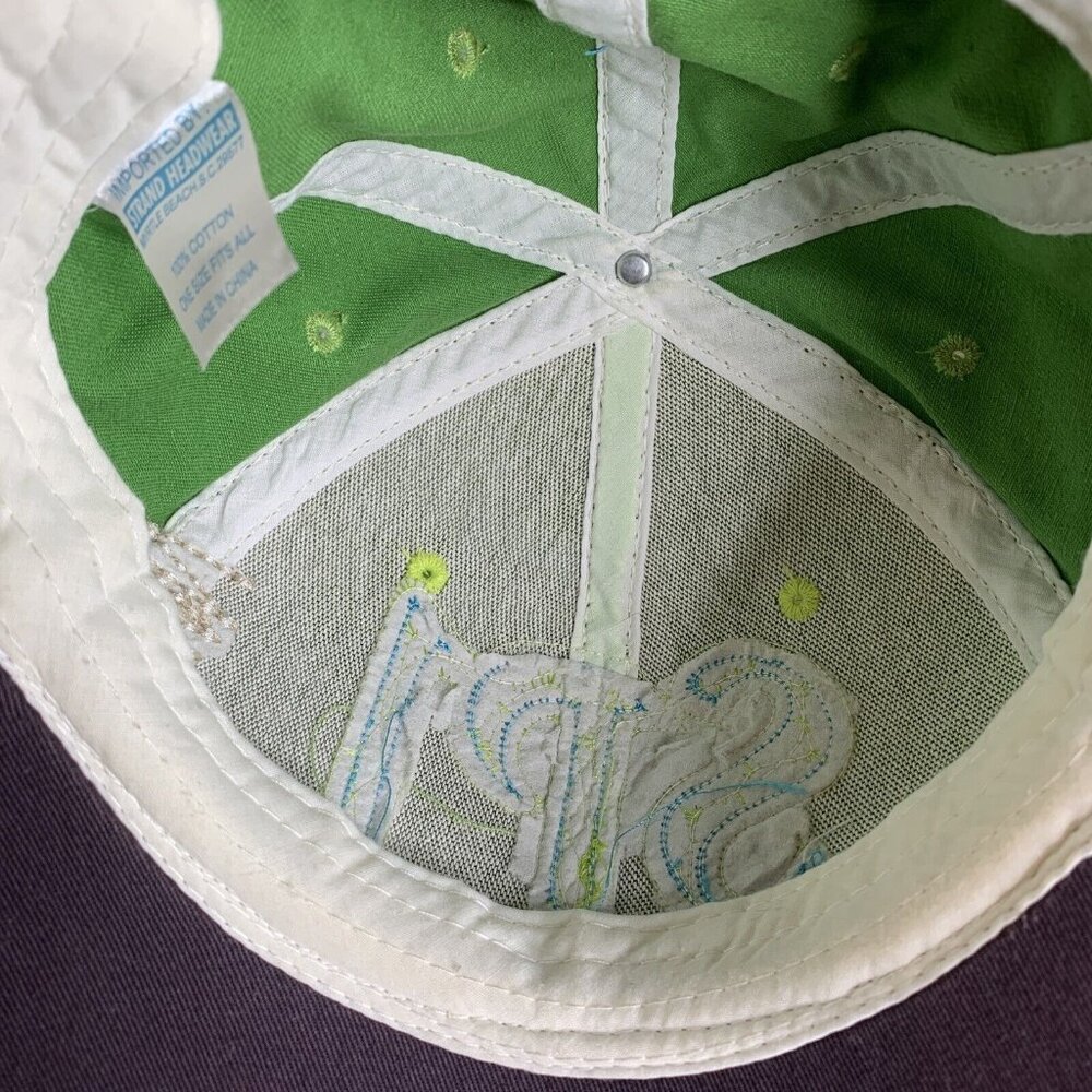 SP1 Raised Patch Blue Letters Ball Cap Green Adj Snapback Embroidery Texas - Picture 9 of 10